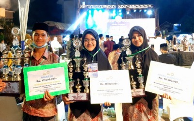 Santri BN, Kafilah Kota Banda Aceh & Juarai MQK-II Tingkat Provinsi Aceh 2021